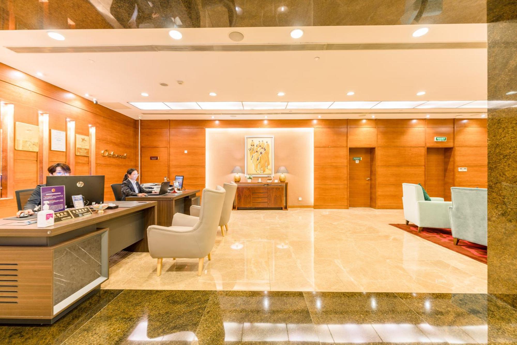โอ๊ควู๊ดเรสซิเดนซ์เซี่ยงไฮ้ Aparthotel ภายนอก รูปภาพ