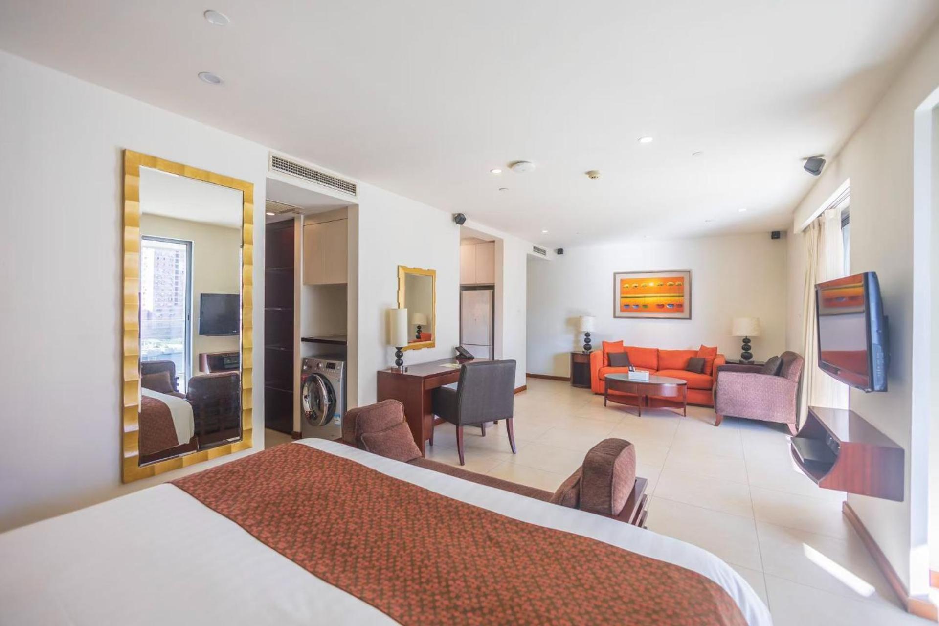 โอ๊ควู๊ดเรสซิเดนซ์เซี่ยงไฮ้ Aparthotel ภายนอก รูปภาพ