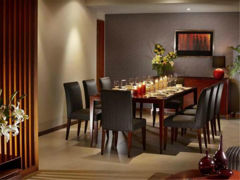 โอ๊ควู๊ดเรสซิเดนซ์เซี่ยงไฮ้ Aparthotel ร้านอาหาร รูปภาพ